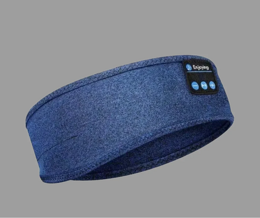 Bluetooth Sleep Headband – Wireless Headphones, Built-In Speakers, Comfortable Fabric, 10-Hour Battery Life